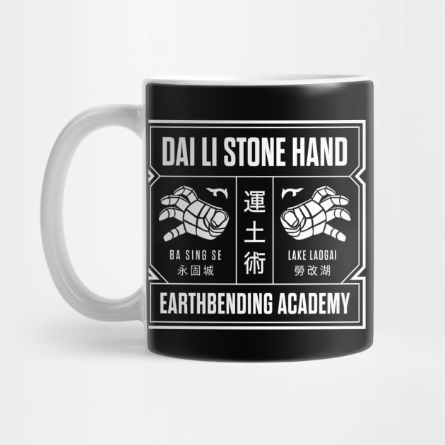 Dai Li Stone Hand Earthbending Academy by AdamioDesign